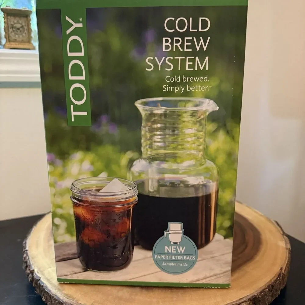Toddy Cold Brew System Coffee Maker with Glass Decanter New in Box